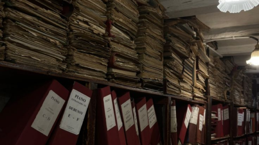 Dia internacional de los archivos - foto de archivo